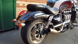 Rocket 3 Shorter Std Rear Fender from Triumph Custom Parts